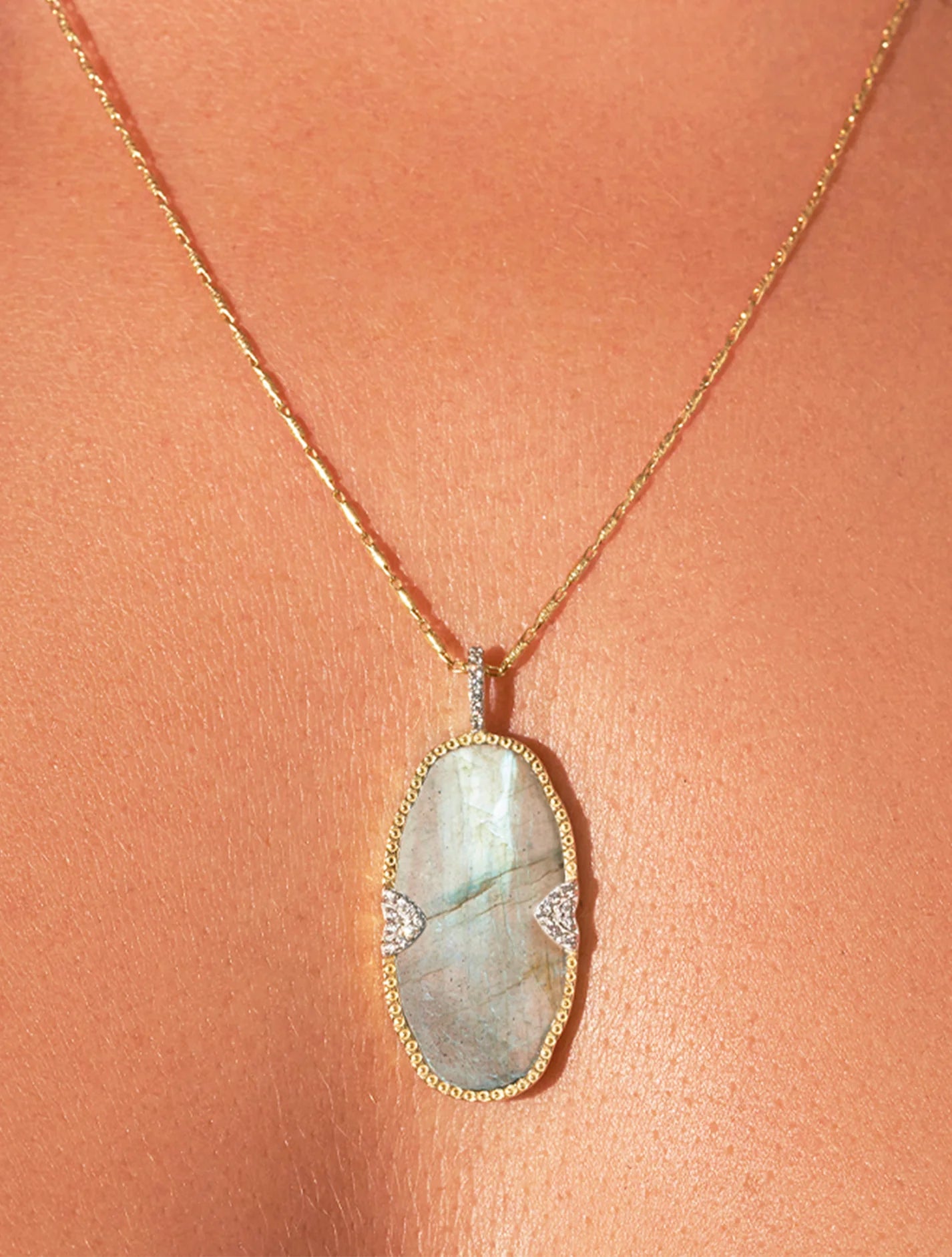 Sautoir Belize Labradorite