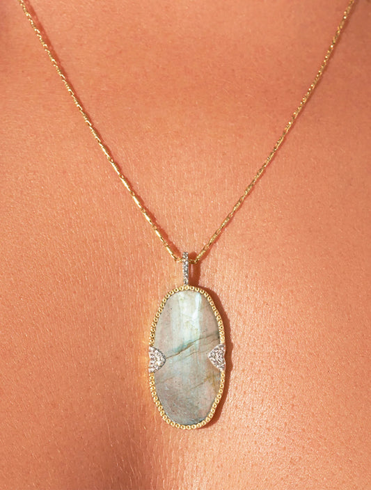 Sautoir Belize Labradorite