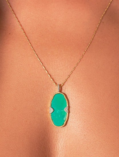 Sautoir Belize Turquoise