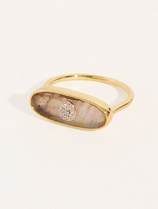 Bague Izy 2 Labradorite