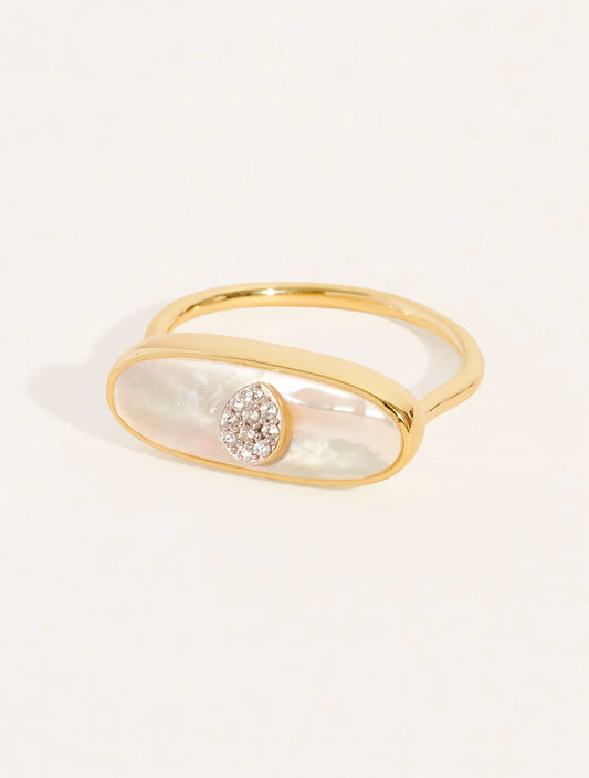 Bague Izy 2 Nacre