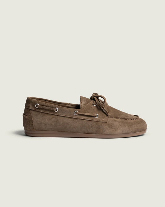 Mocassin Daim Light Chocolate