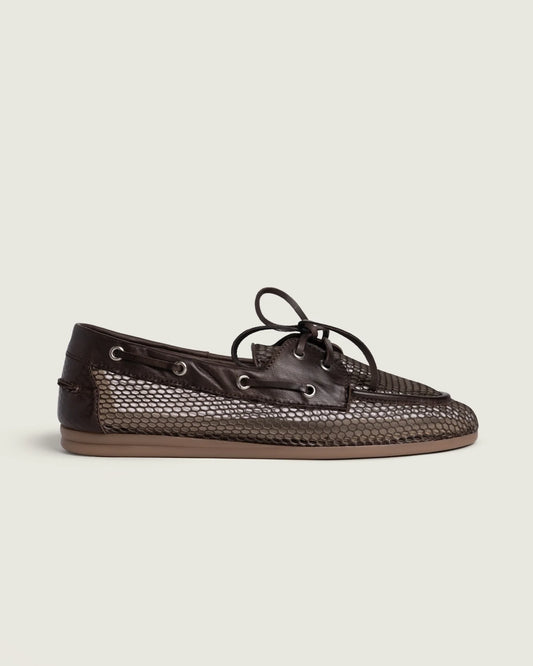 Mocassins Résille Dark Brown