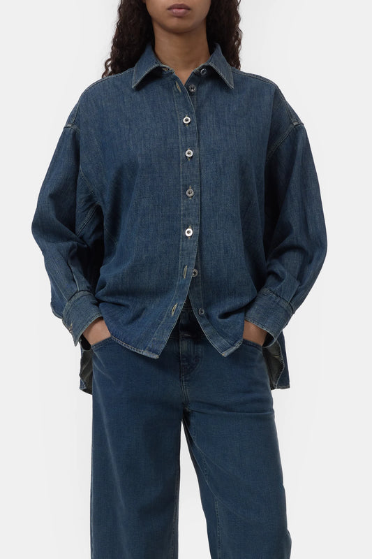 Chemise Cape Dark Blue