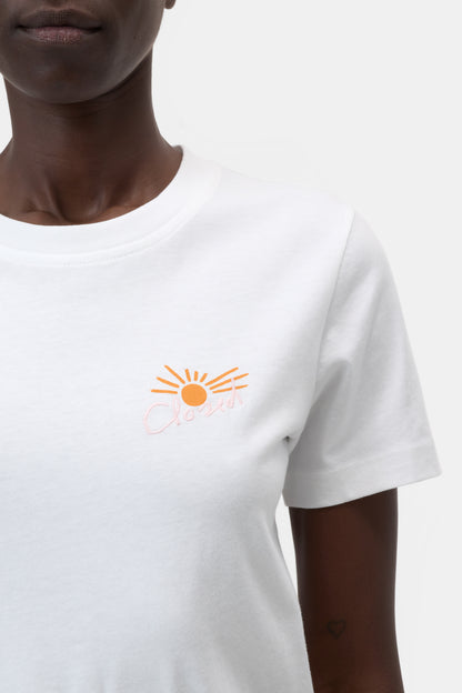 T-shirt Basique Jersey Blanc