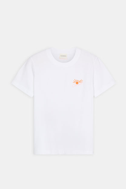 T-shirt Basique Jersey Blanc