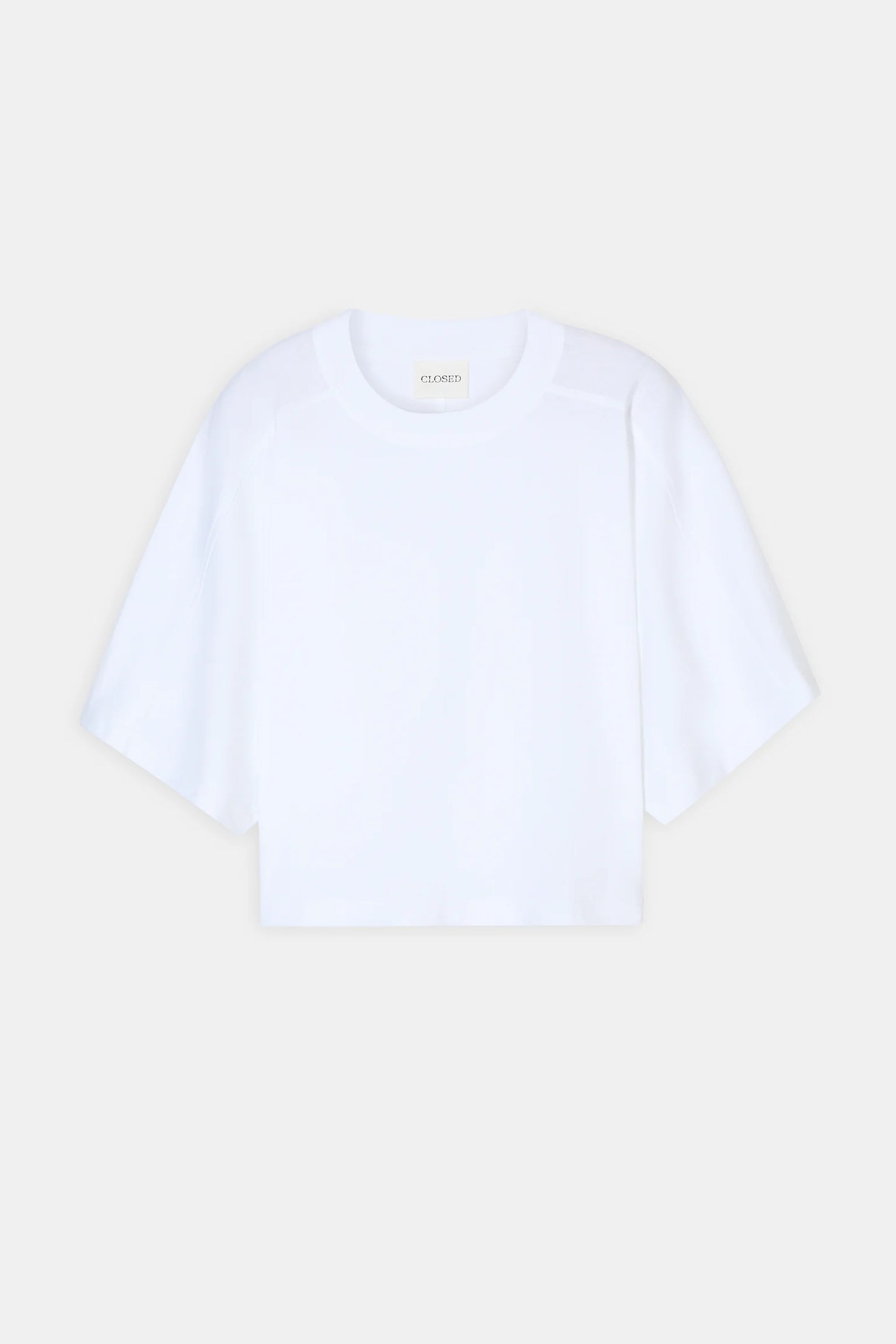 T-shirt Deep Yoke White