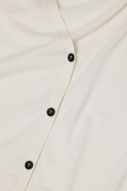 Cardigan Cropped V Witherit Beige
