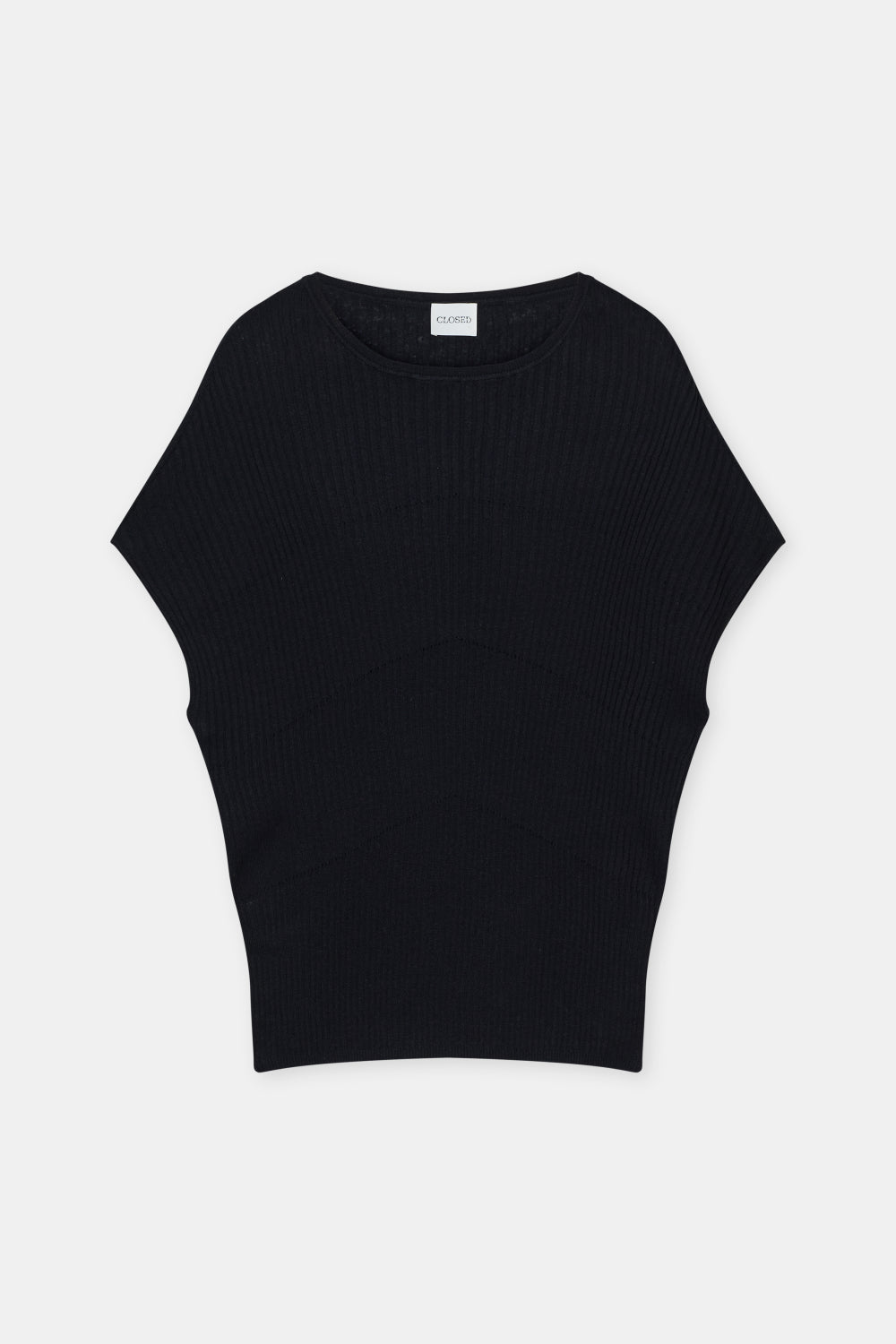 Pull Manches Chauve Souris Noir