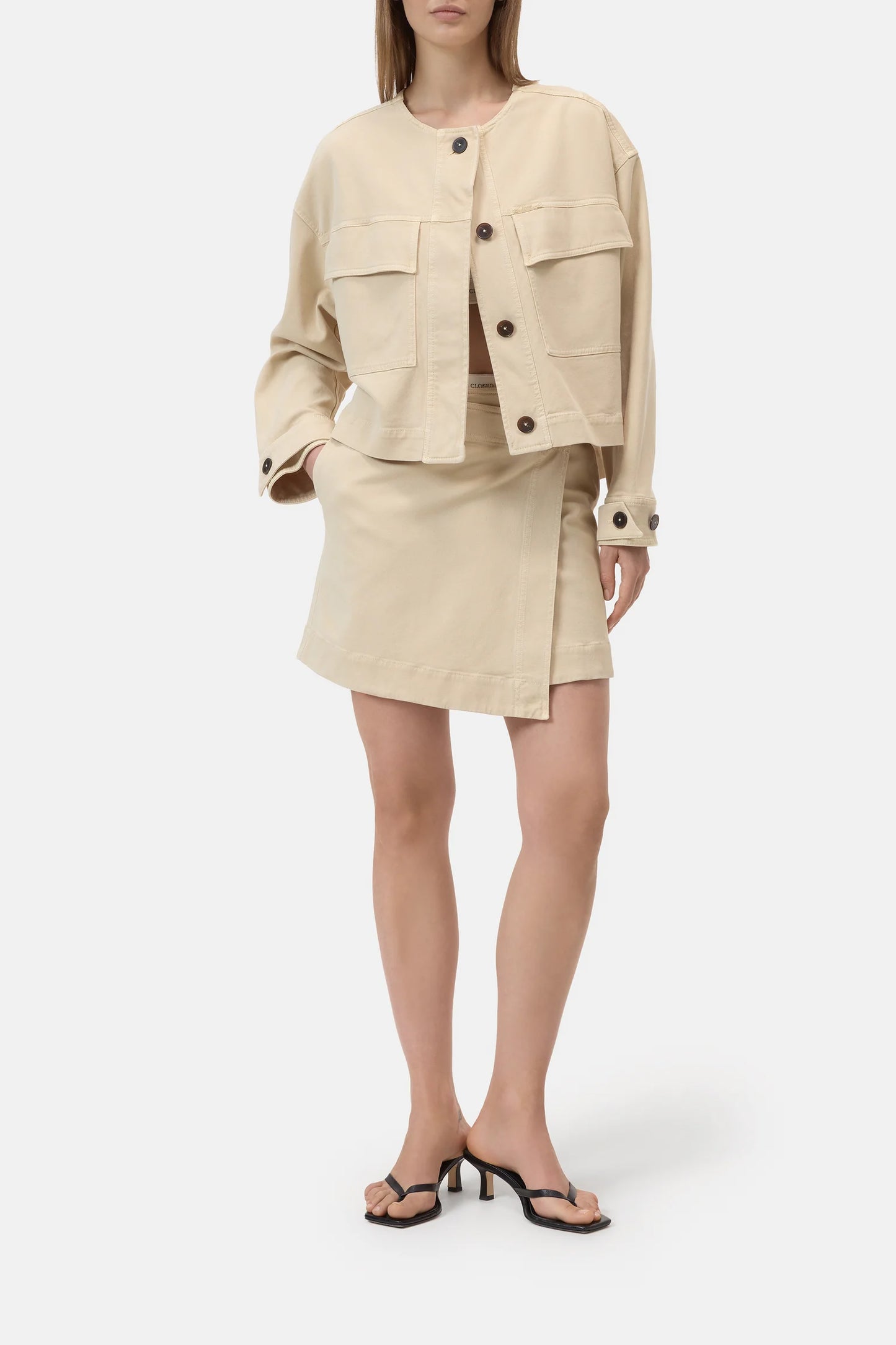 Veste Utility Camel Beige