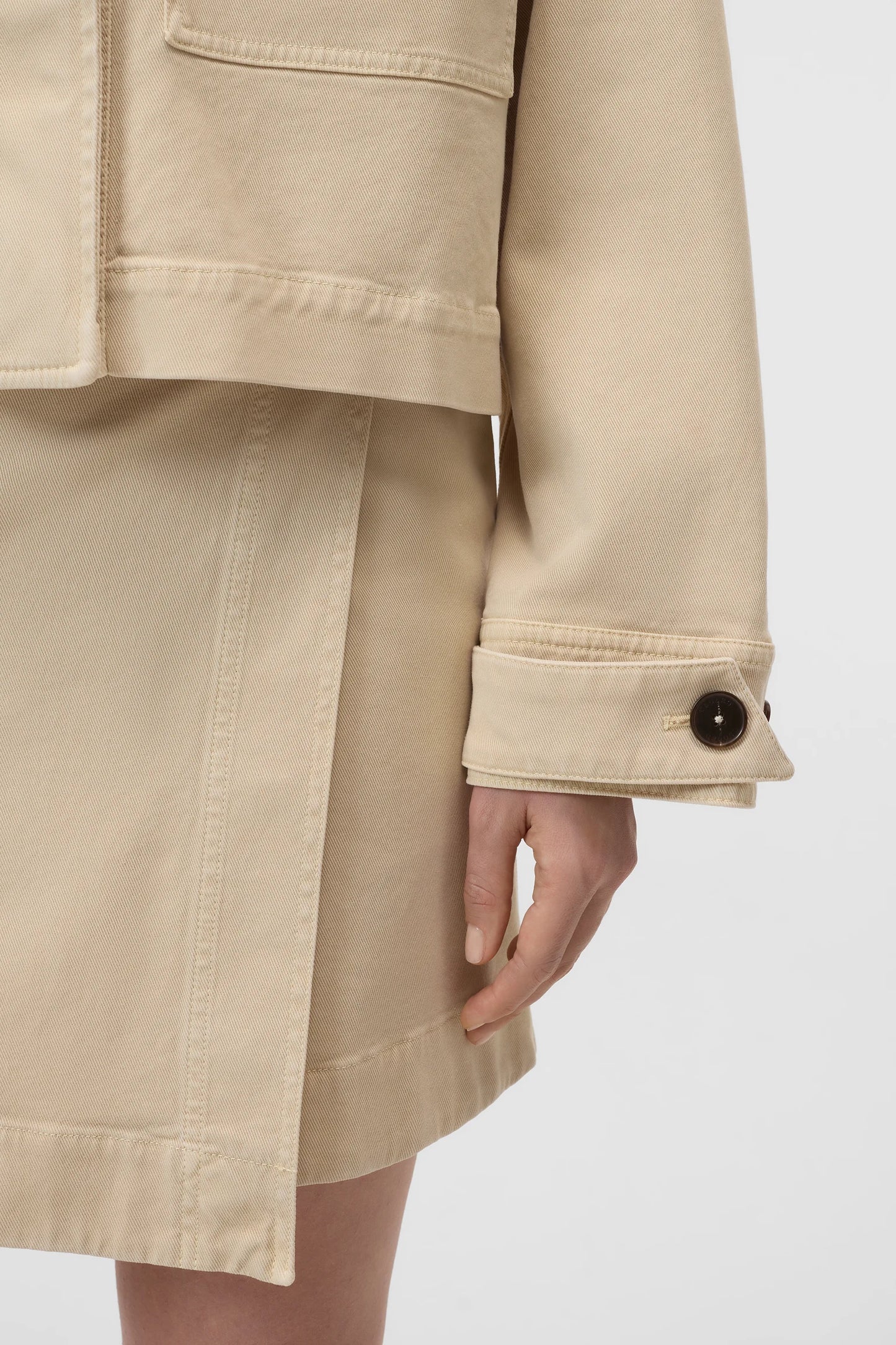 Veste Utility Camel Beige