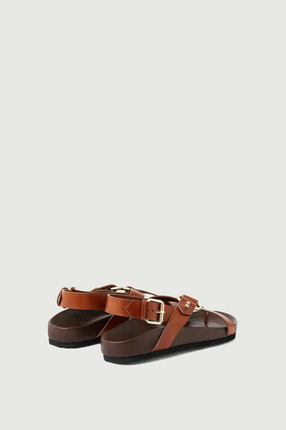 Sandales Mexico Cognac