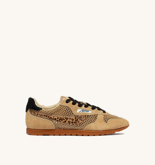 Baskets Windspin KP01 Trench Leopard Black