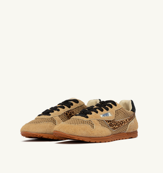 Baskets Windspin KP01 Trench Leopard Black