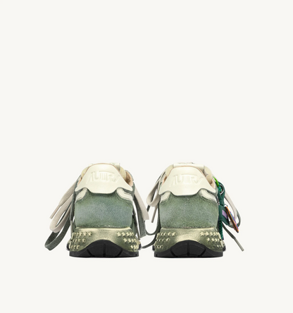 Baskets Reelwind YS09 Vintage Sage White