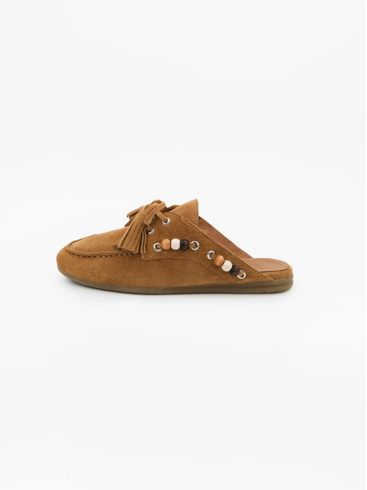 Mules Killian Daim Cognac