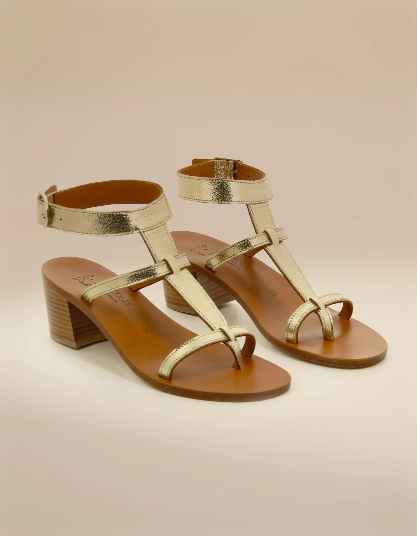 Sandales Christobal Metyl Champagne