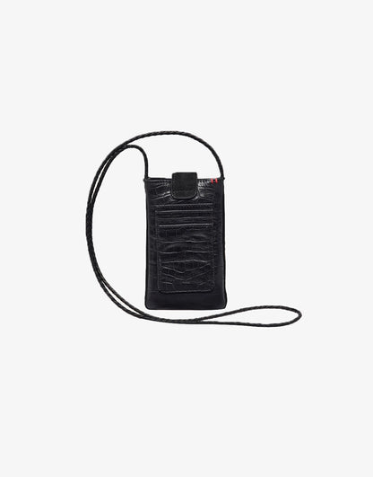 Etui Double Marcus Python Noir