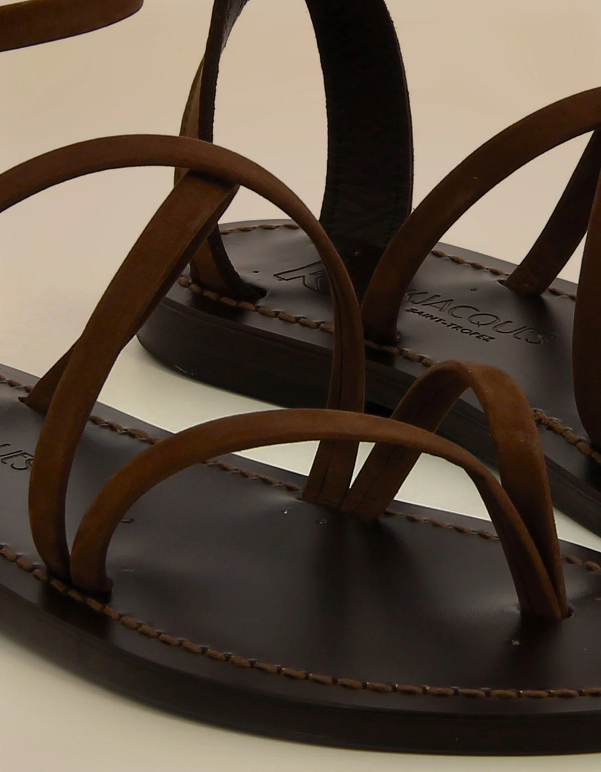 Sandales Epicure Moka Nubuck Ebony
