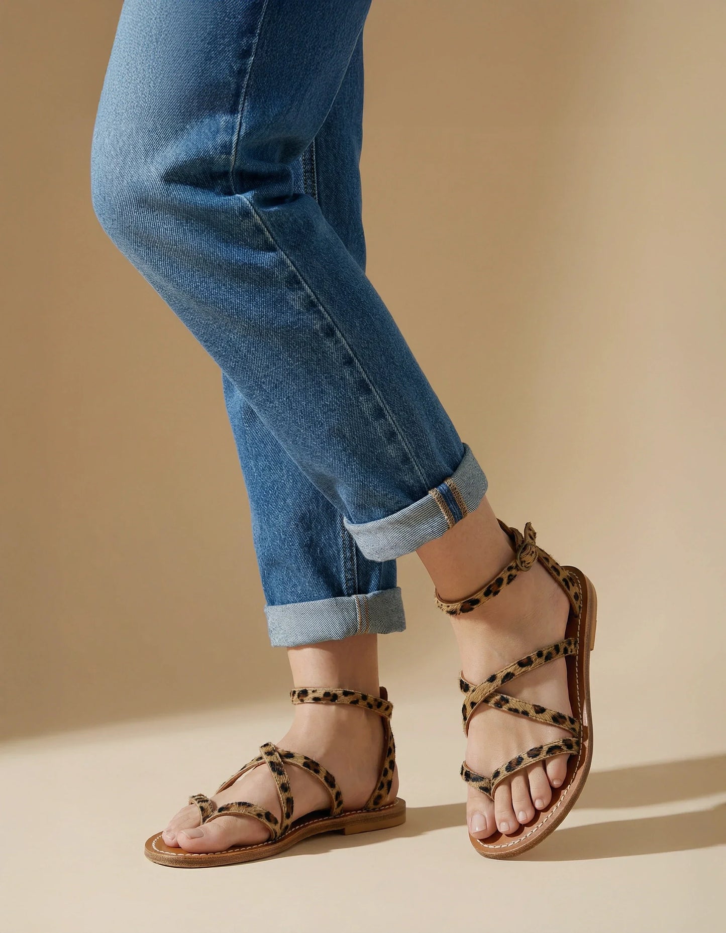 Sandales Epicure Horsy Leopard