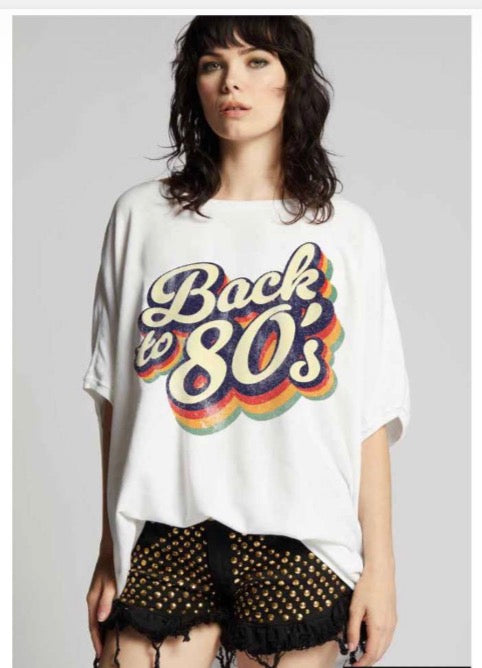 Sweat M/C Back To 80's