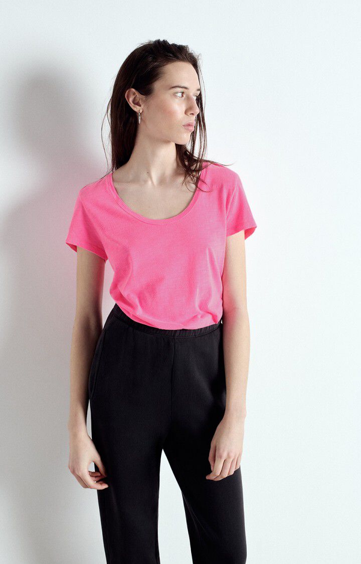 T-shirt Jacksonville Rose Fluo