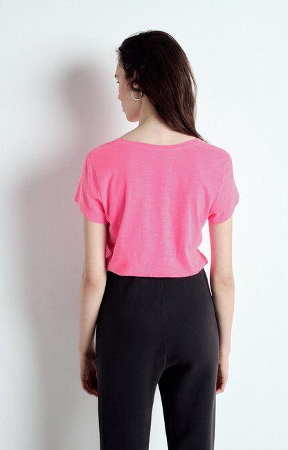 T-shirt Jacksonville Rose Fluo