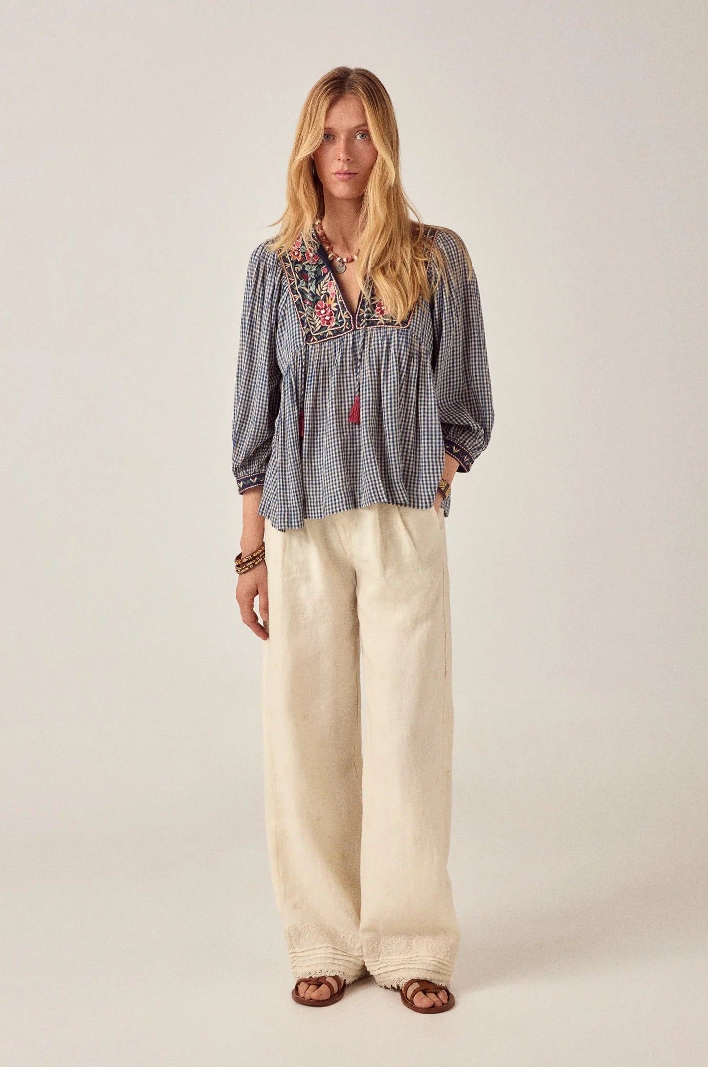Chemise April Bleu Picnic