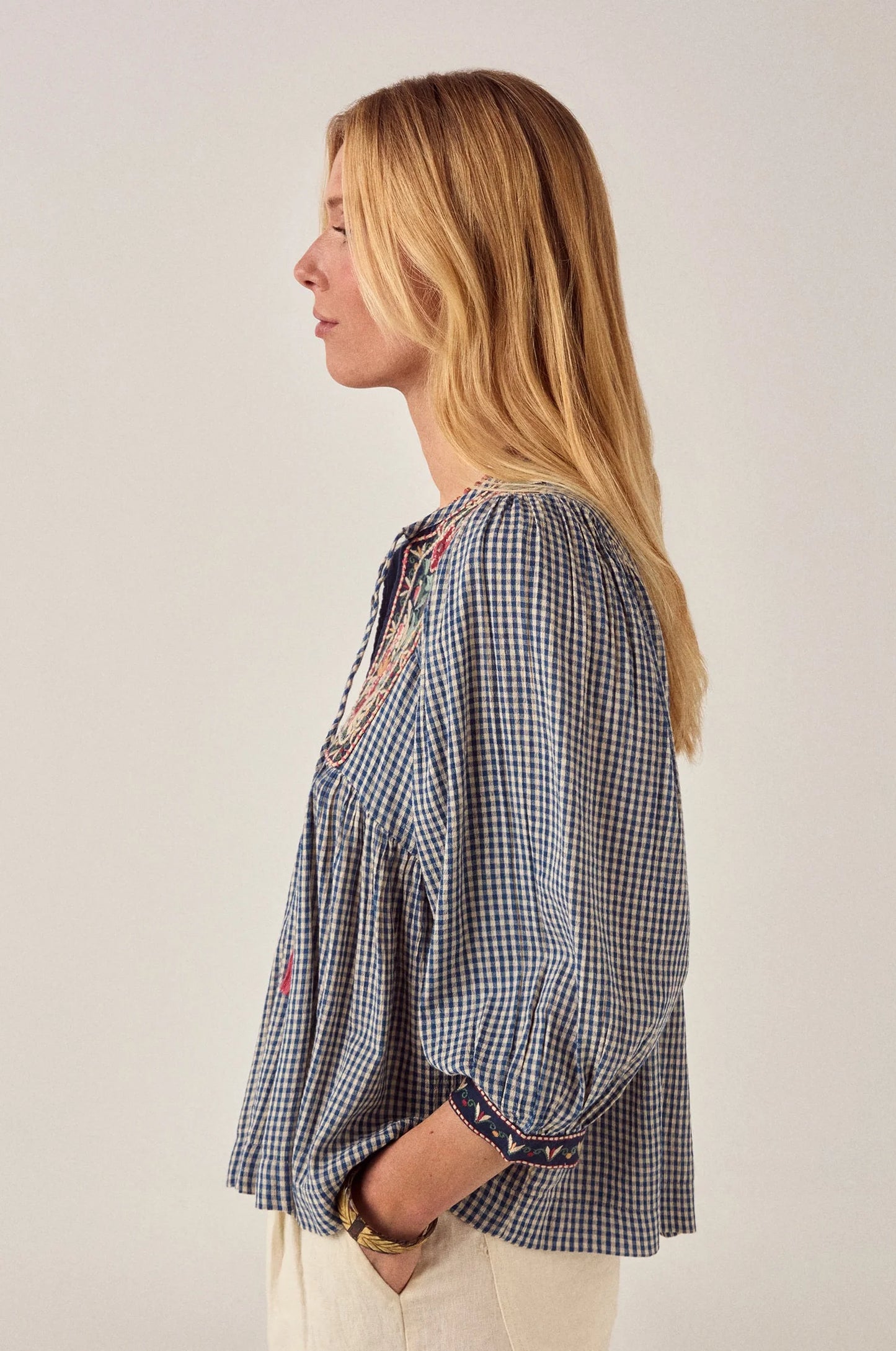 Chemise April Bleu Picnic