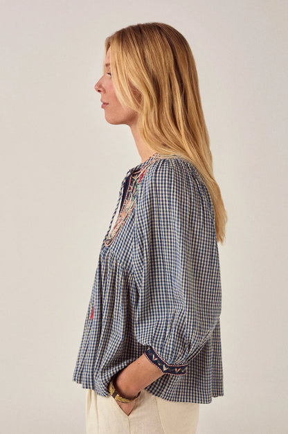 Chemise April Bleu Picnic