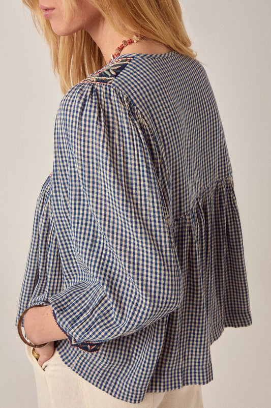 Chemise April Bleu Picnic