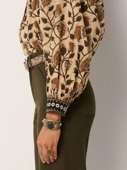 Chemise Amelia Khaki Forest