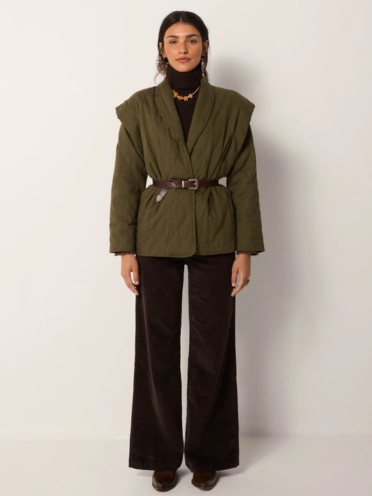 Veste Lucille Olive Bloom