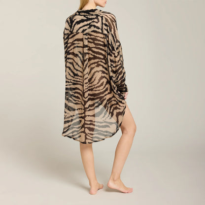 Chemise Zanzibar Safari Sesame