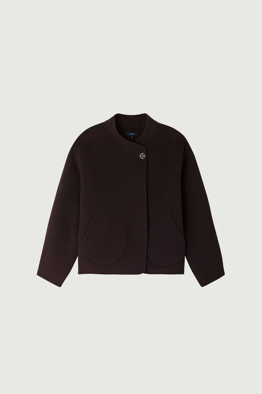 Veste Windsor Aubergine