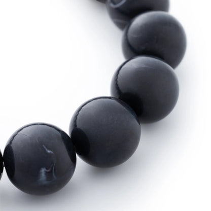 Bracelet Mini Beads Flex Black Universe Marble