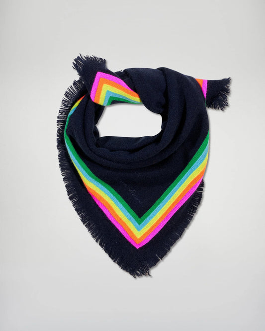 Foulard Bandes Multico Navy