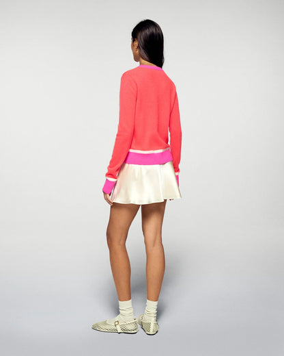 Pull Bicolore Cosmic Coral