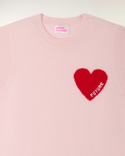 Pull Sans Manches Sky Pink