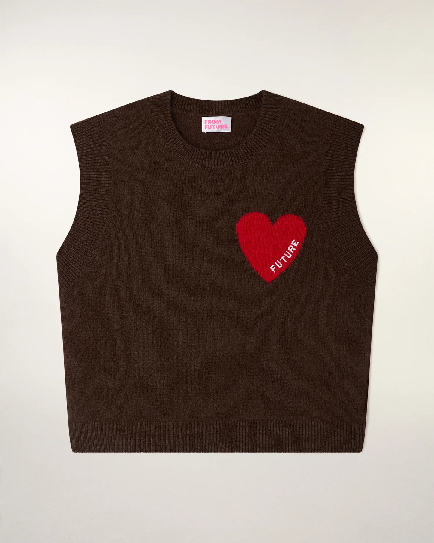 Pull Sans Manches Chocolat