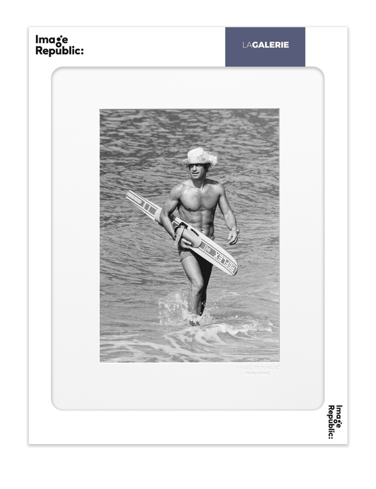 Affiche 56x76 Jean-Paul Belmondo Ski Nautique