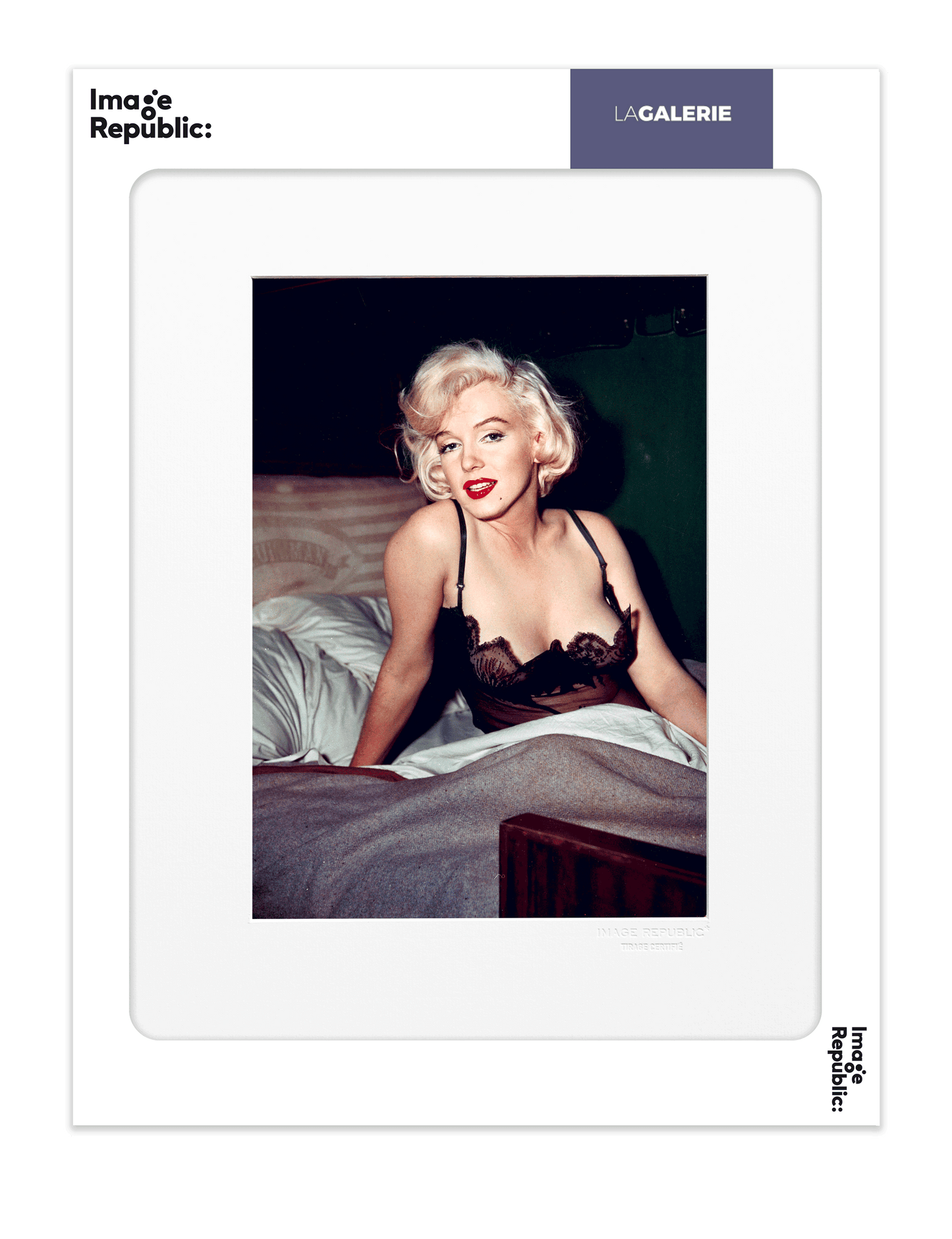 Affiche 56x76 Marilyn Monroe Lit