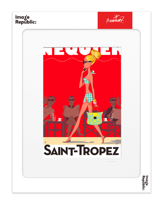 Affiche 56x76 Monsieur Z St. Tropez