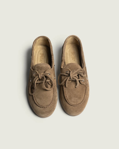 Mocassin Daim Light Chocolate