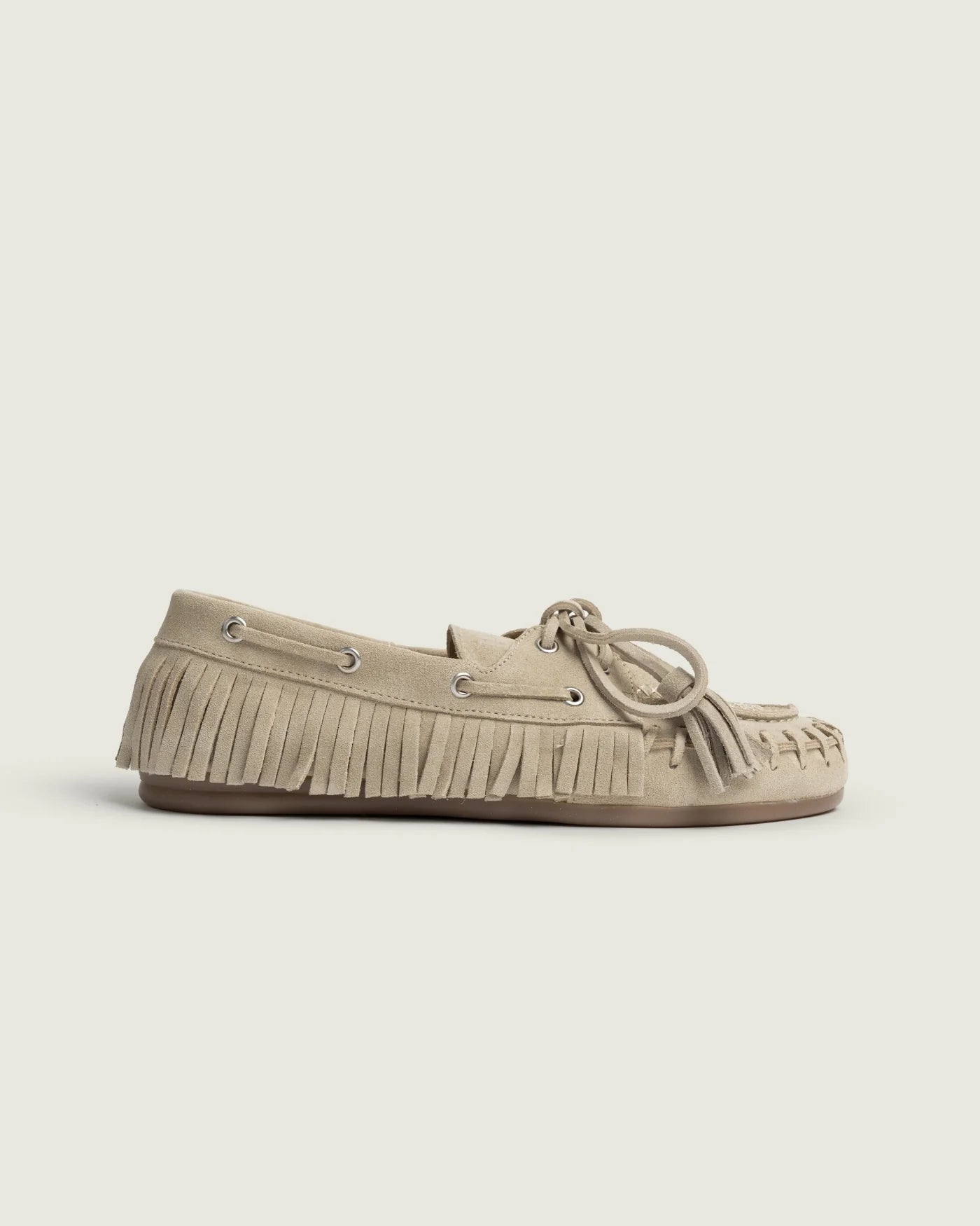 Mocassin Bateau Native Light Taupe
