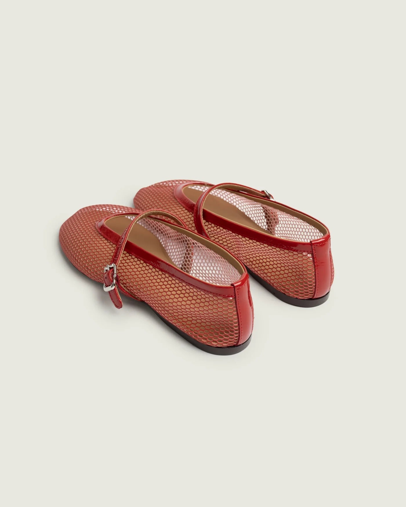 Ballerines Résille Red