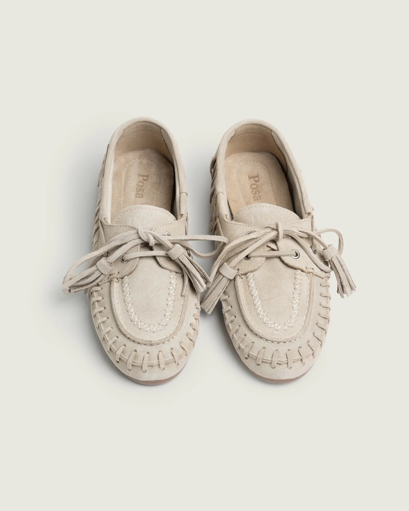 Mocassin Bateau Native Light Taupe