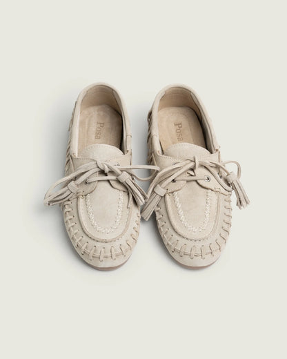 Mocassin Bateau Native Light Taupe