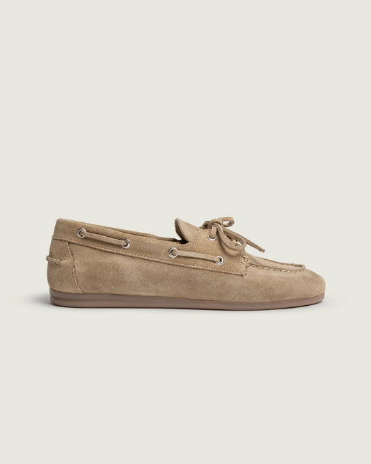Mocassin Bateau Daim Mushroom