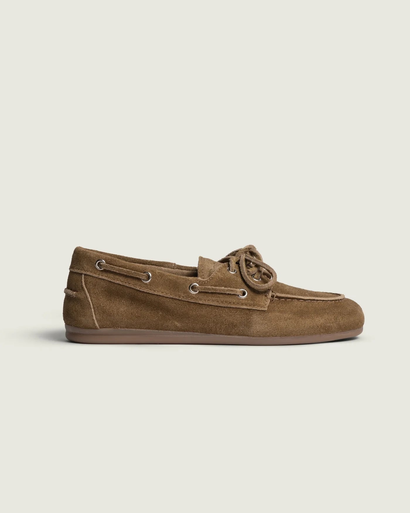 Mocassin Bateau Daim Desert Tan